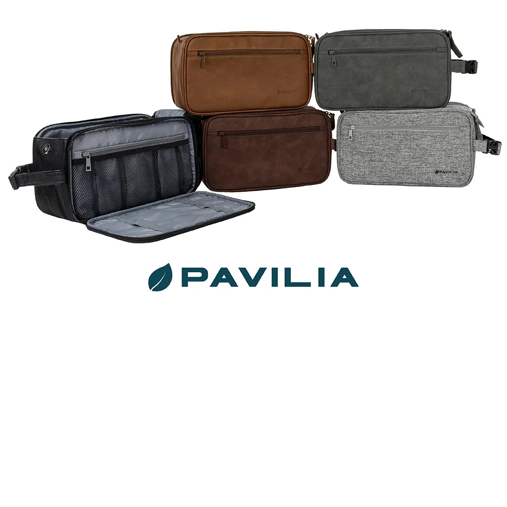 Mens toiletry bag travel organizer in multiple colors, ideal for keeping grooming essentials secure and organized.