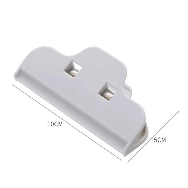 4Pcs/Set Portable Sealed Clips Kitchen Storage Food Snack Seal Sealing Bag Clips Sealer Clamp Plastic Tool Kitchen Accessories