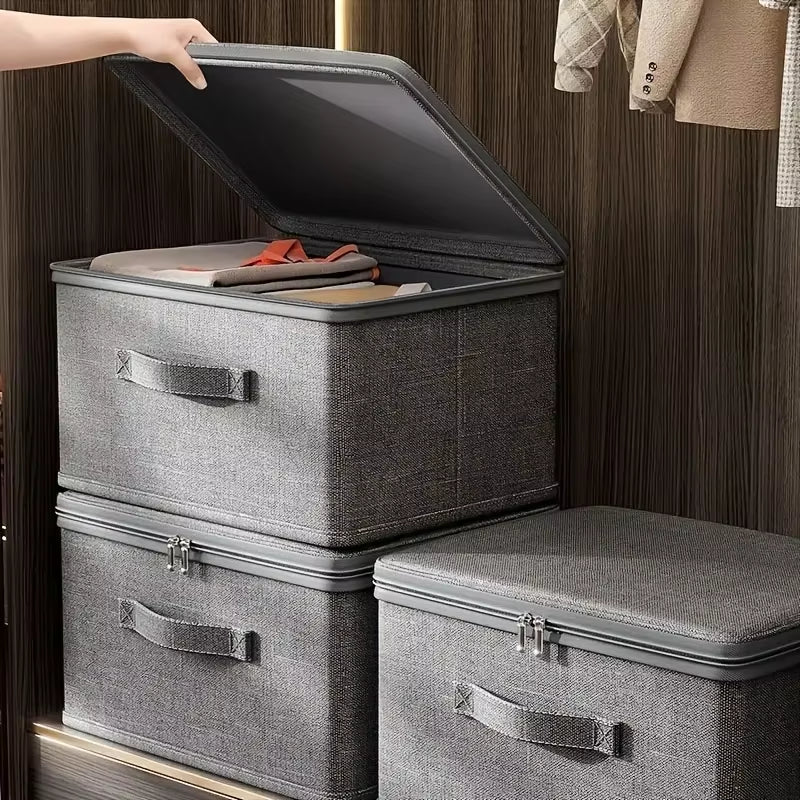 Multifunctional Box with , Large Capacity Quilt Storage Box Bra Storage Box Underwear Organizer