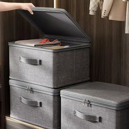 Multifunctional Box with , Large Capacity Quilt Storage Box Bra Storage Box Underwear Organizer