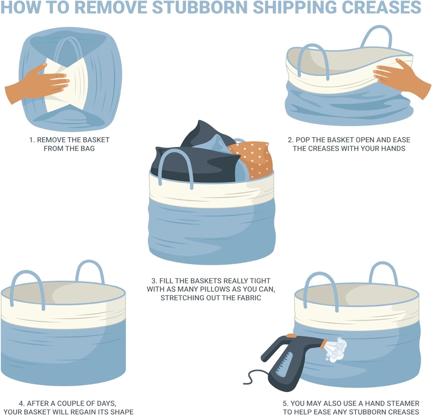 Rope Storage Basket Set for Home Organization