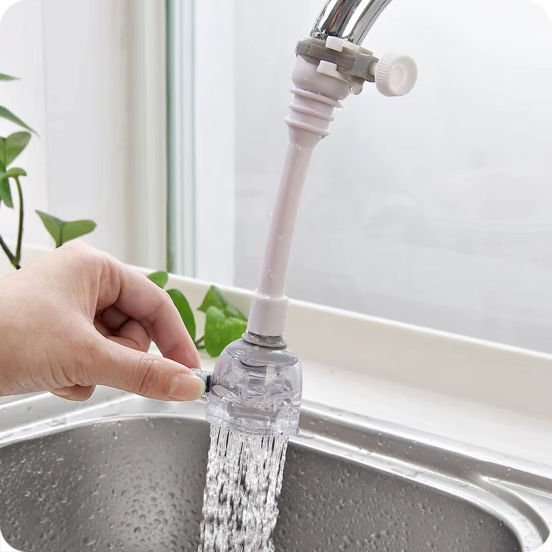 2 Modes 360 Rotatable Bubbler Water Saving High Pressure Nozzle Filter Tap Adapter Faucet Extender Bathroom Kitchen Accessories