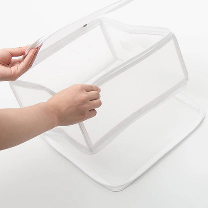 Folding Large Capacity Clothes Storage Bag Quilt Blanket Wardrobe Organizer Waterproof Dust Pouch Household Bedroom Accessories