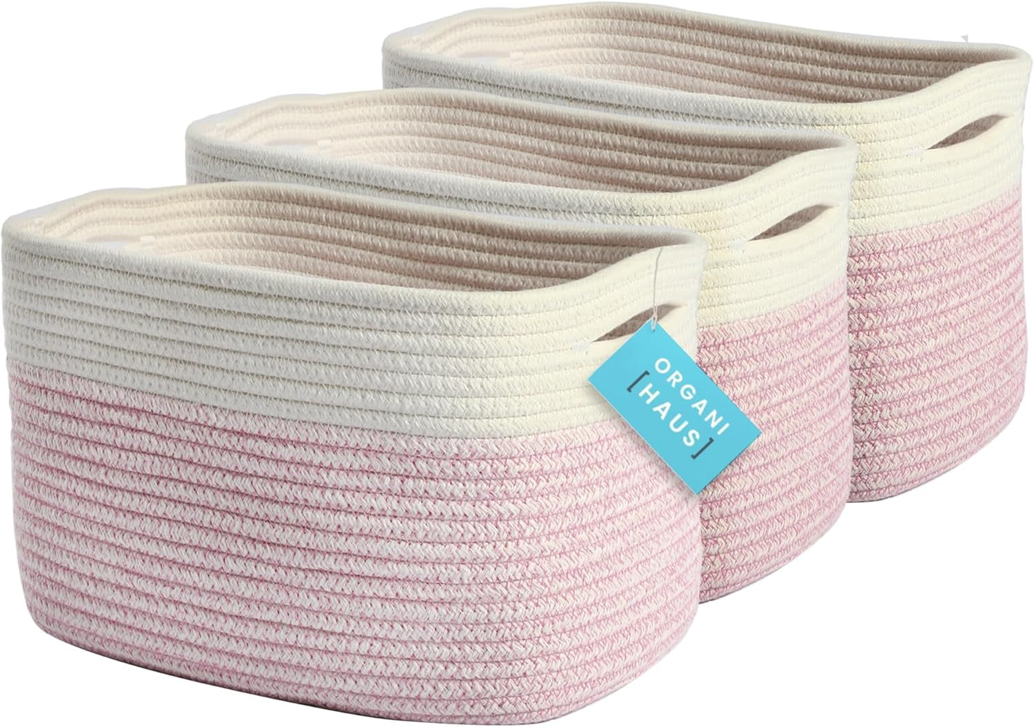 Rope Storage Basket Set for Home Organization