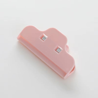 4Pcs/Set Portable Sealed Clips Kitchen Storage Food Snack Seal Sealing Bag Clips Sealer Clamp Plastic Tool Kitchen Accessories